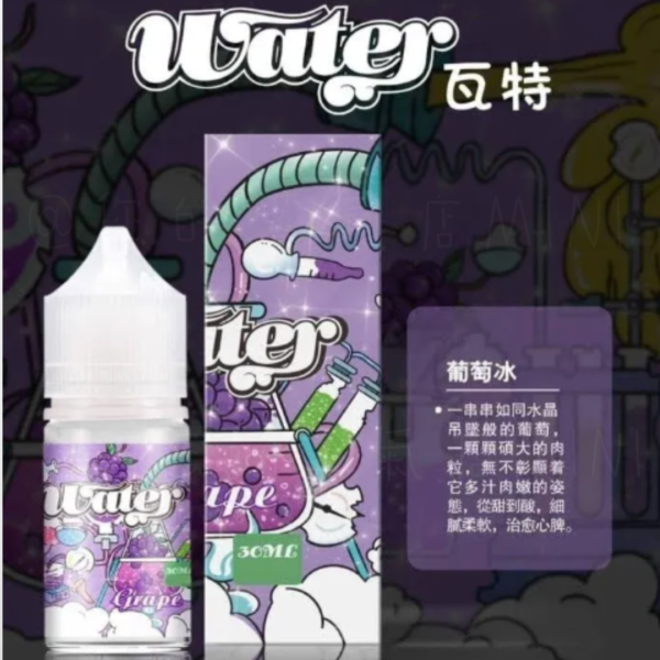 WATER美國瓦特電子菸小煙油30ml 【WATER 瓦特】30ml小煙油 電子菸小煙油 小菸油 電子煙油 美國菸油 爆脾氣煙油 鯊克菸油 將軍煙油 DER煙油 BIBO煙油 電子煙菸油 蒸氣賣場 蒸氣店